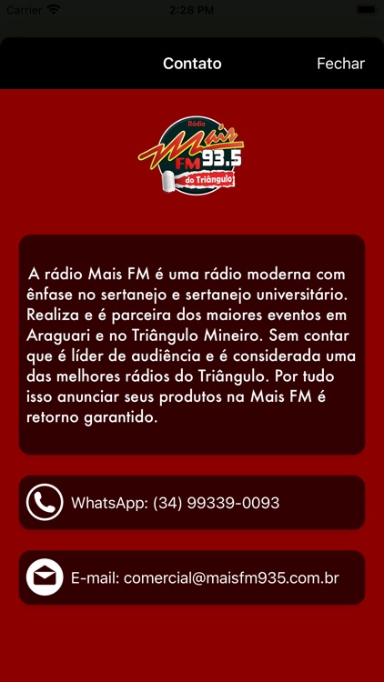 RADIO MAIS FM ARAGUARI MG screenshot-5