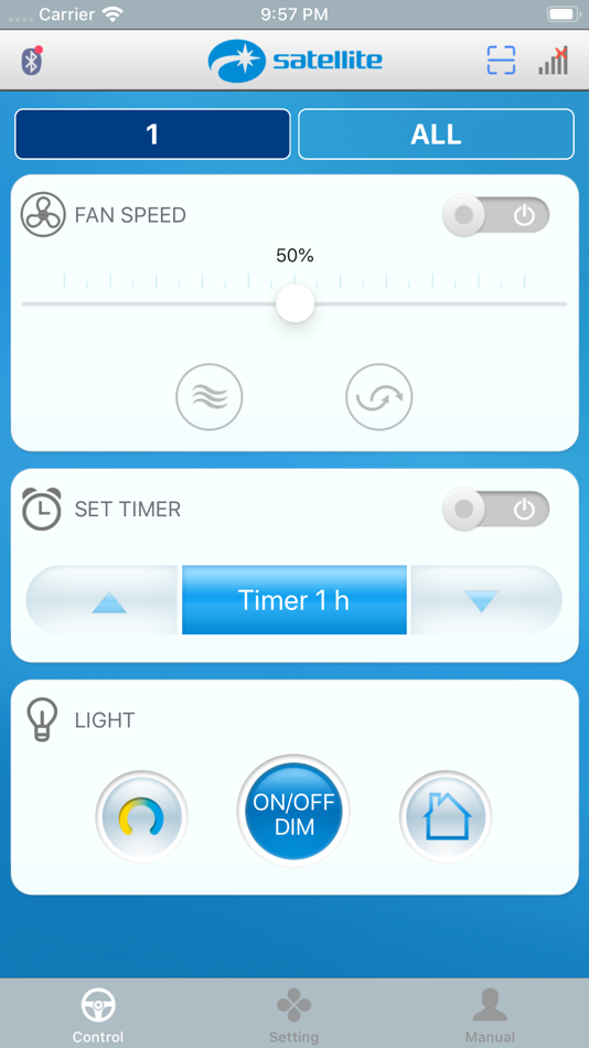 #1. Fanlight Link (iOS) 由: Fan Remote
