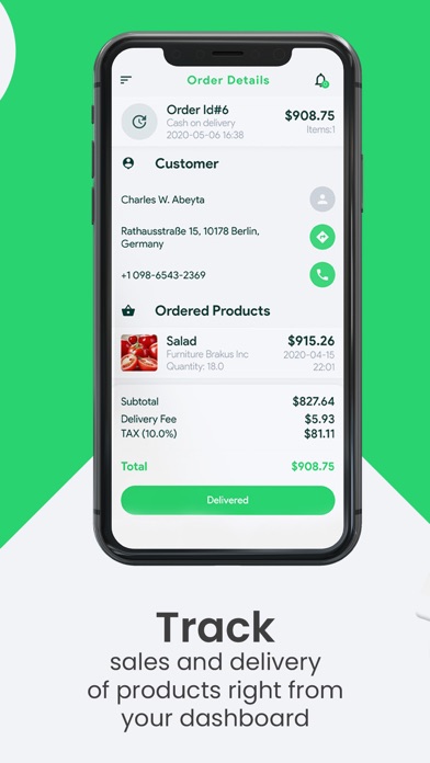 Droproot Vendor Screenshot