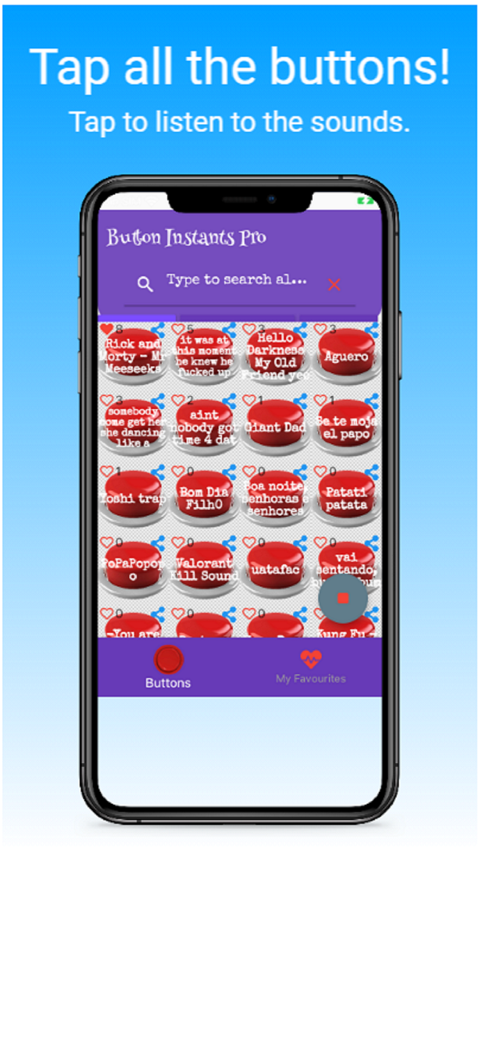 Button Instants Soundbites