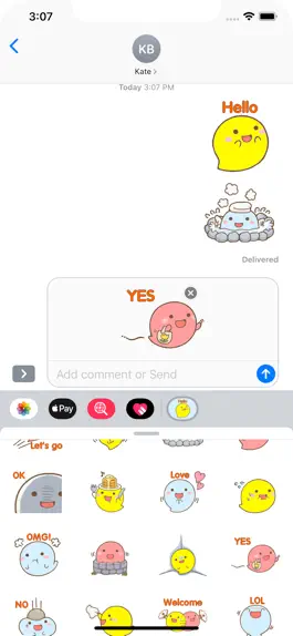 Game screenshot Ghoshi Funny Stickers Pack apk