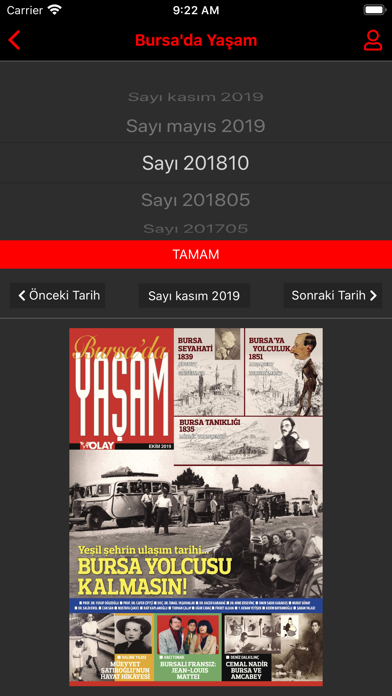 Olay E-Gazete Screenshot