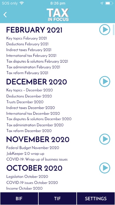 Business & Tax in Focus Screenshot