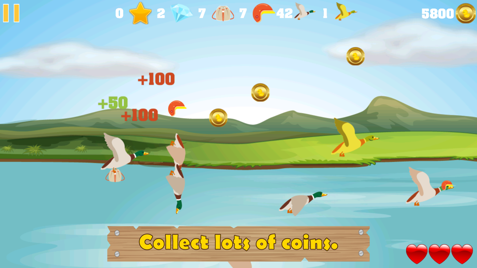 #3. Duck Hunter - Funny Game (iOS) By: Kiem Nguyen