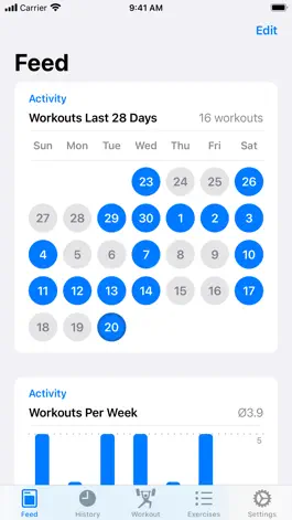 Game screenshot Iron - Workout Tracker mod apk