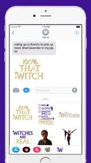 the witches movie sticker pack iphone screenshot 2