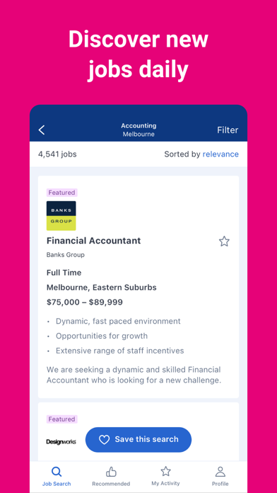 How to cancel & delete SEEK - Job Search from iphone & ipad 4