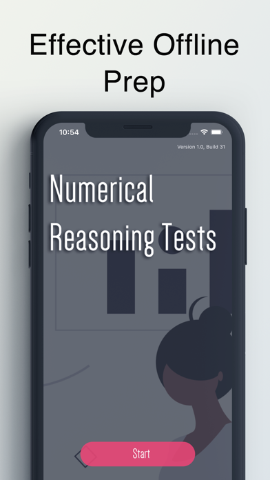 Numerical Reasoning Test Screenshot