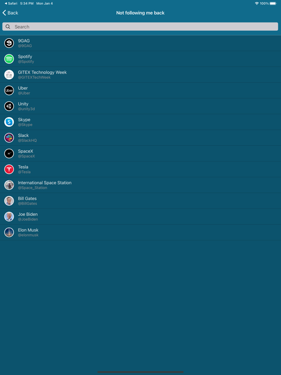 Screenshot #5 pour Track Followers for Twitter