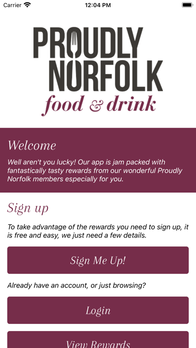 Proudly Norfolk Screenshot
