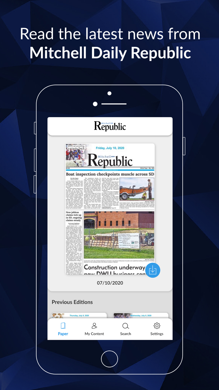Mitchell Republic E-paper