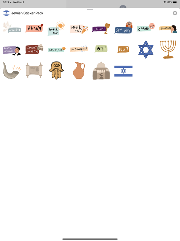 Screenshot #5 pour Jewish Sticker Pack