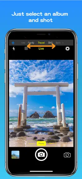 Game screenshot AlbumCamera -Organize Camera- apk