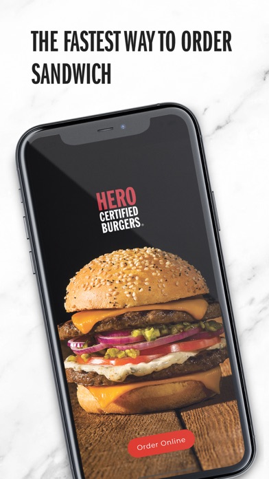 Hero Certified Burgers Screenshot