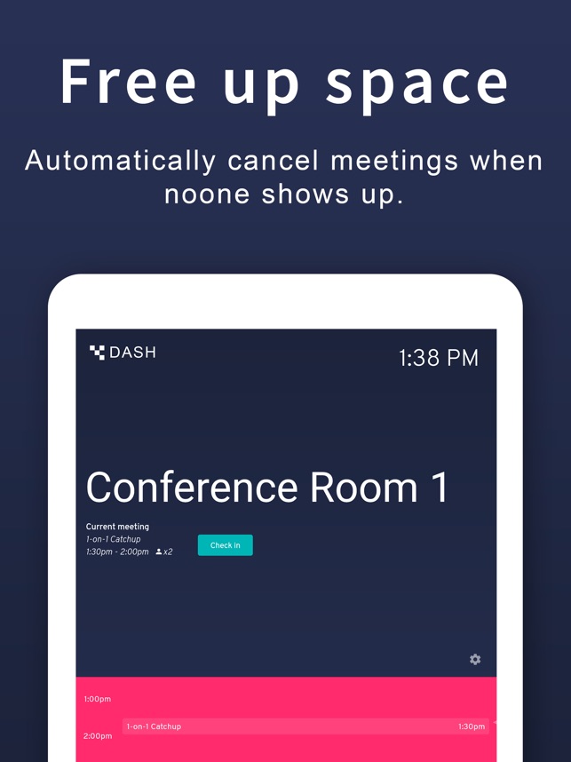 Dash - Meeting Room Display On The App Store