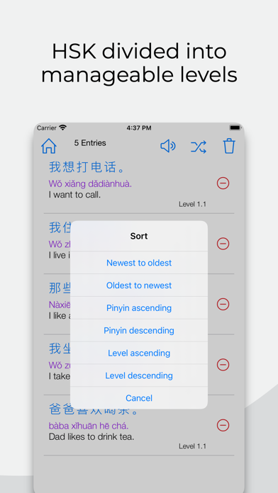 Master Chinese: Phrases Screenshot