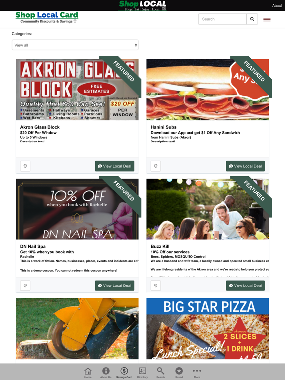Screenshot #6 pour Shop Local App