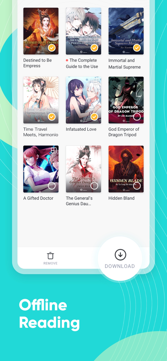 TapRead - Fictions and Original