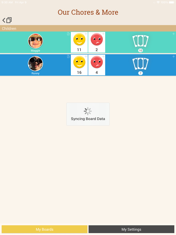 Smiles and Frowns - Kids View