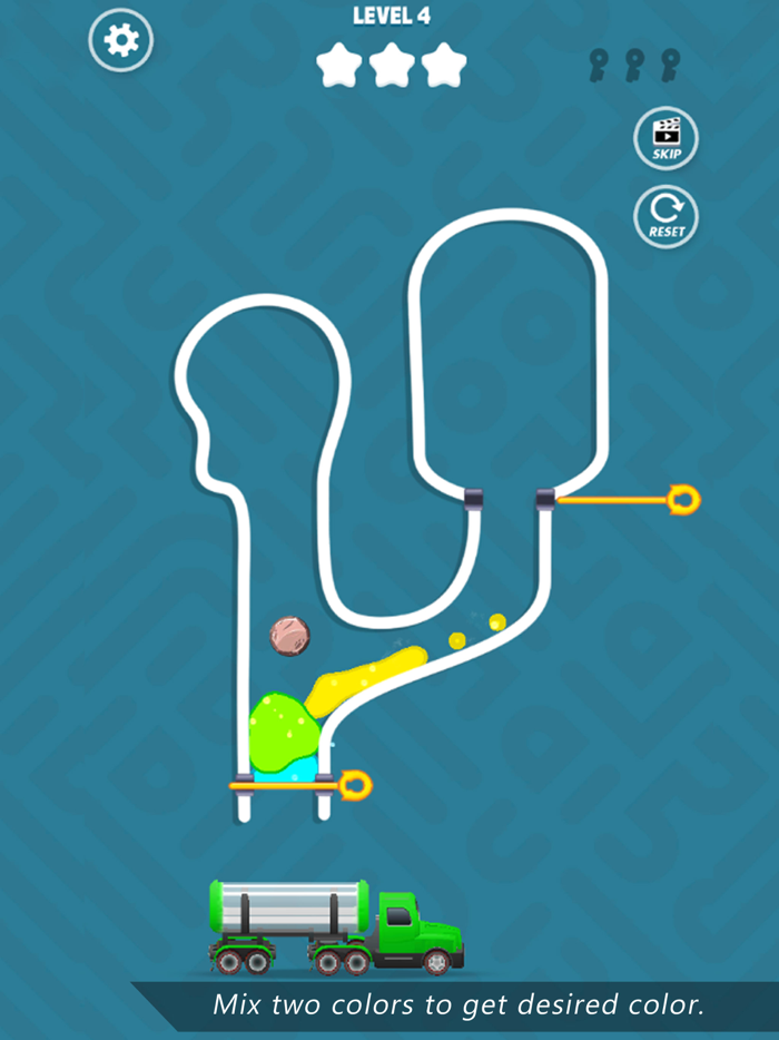 Color Fall - Fill Stacks