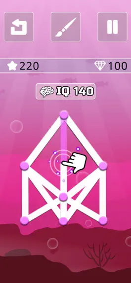 Game screenshot One line only : dot to dot apk