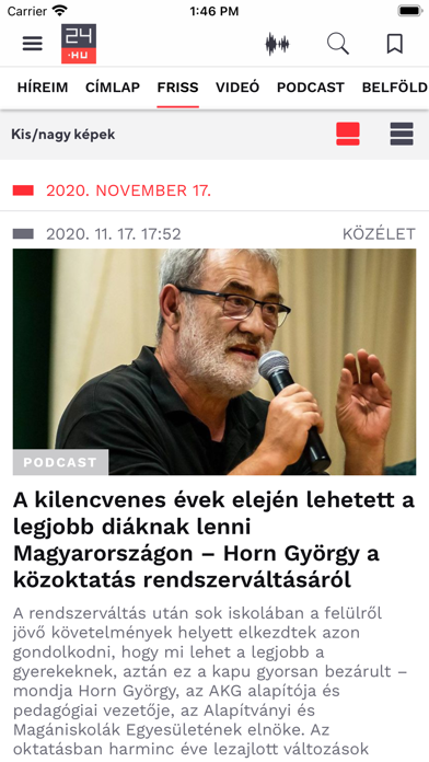 24.hu - Friss hírek Screenshot
