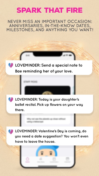 LoveMinder by Love on the Fly Screenshot