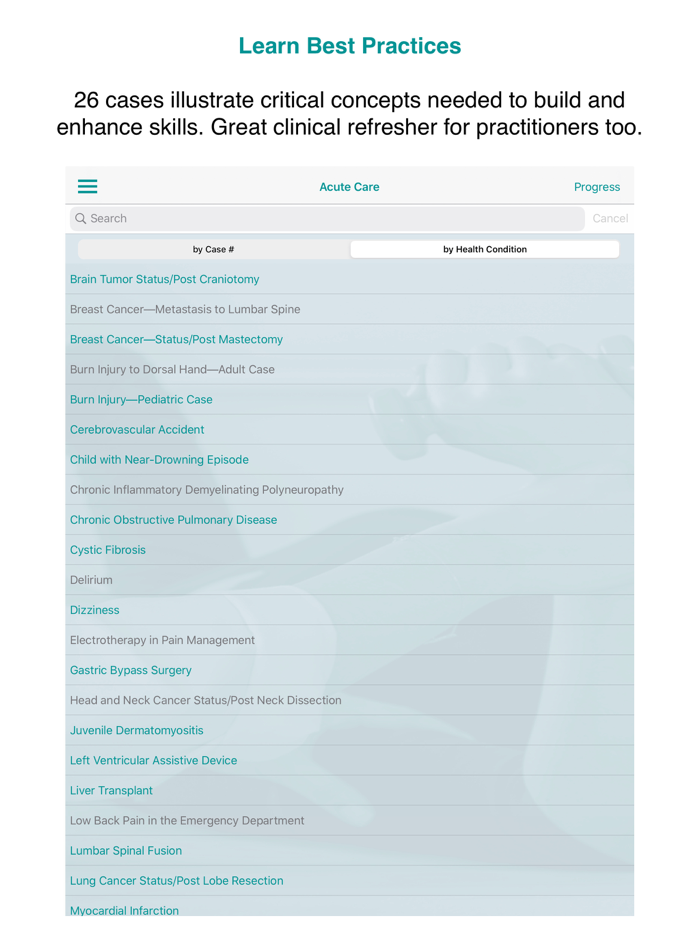 Acute Care PT Case Files