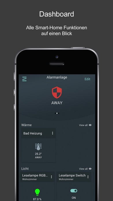 ESWE Smart HOME+ Screenshot