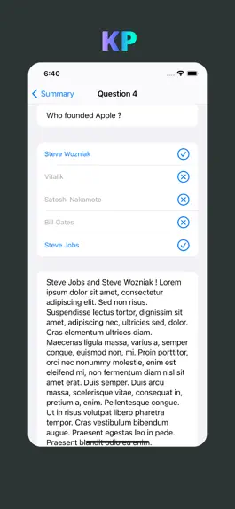 Game screenshot Knowledge Proof hack