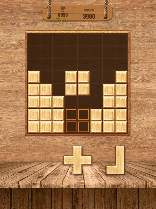 Wood Brick Puzzle Game - Wood Block Puzzle Free Game - Classic Woody Blocks  Fun Game::Appstore for Android