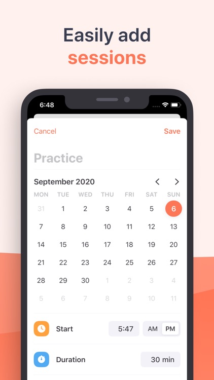 Andante - Practice Journal screenshot-6