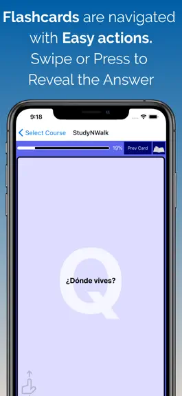 Game screenshot StudyNWalk Flashcards hack