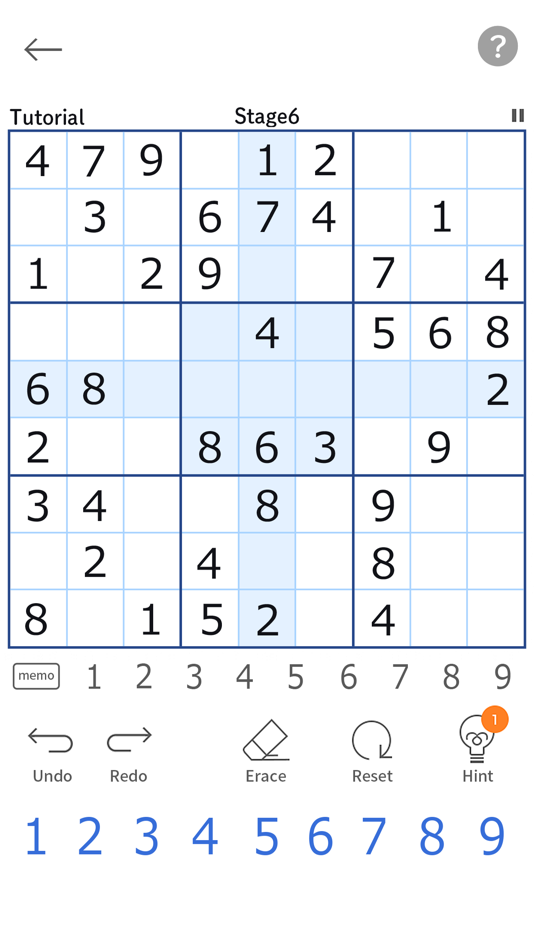 #1. SUDOKU -Puzzle Games NANPURE (iOS) Podle: Risa Sasaki
