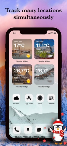 Weather Widget Appのおすすめ画像2