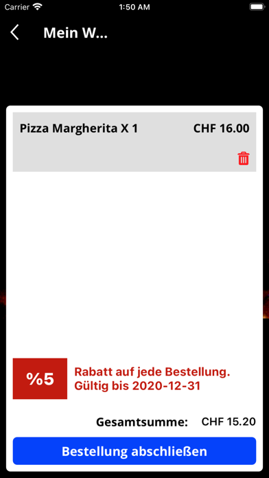 Restaurant Linde Screenshot