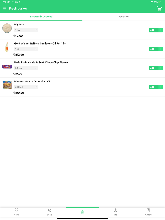 Fresh Basket Chennai