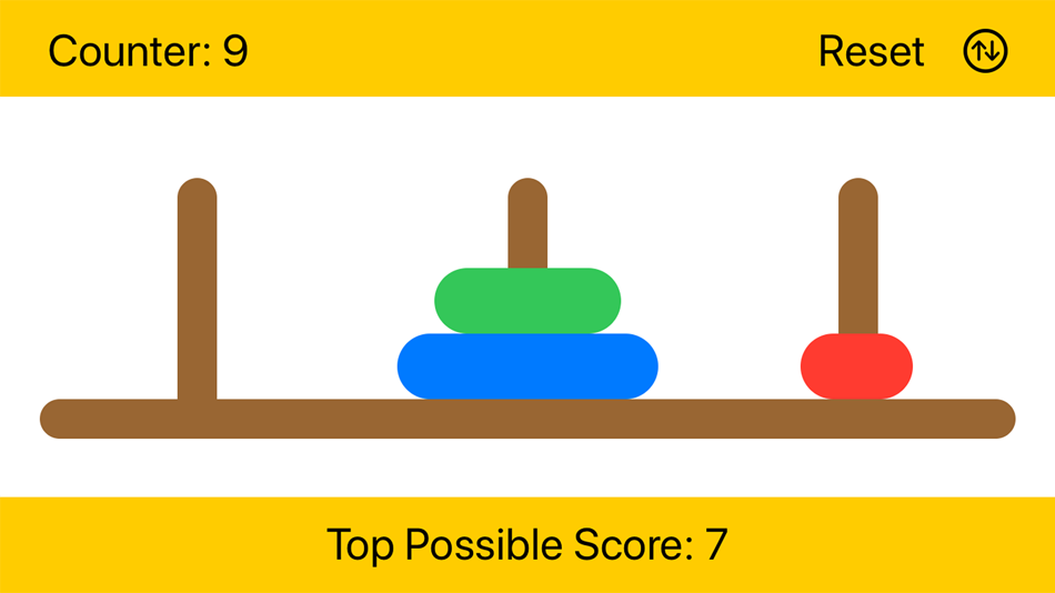 #6. Hanoi Tower Logic (iOS) By: Robert Martens