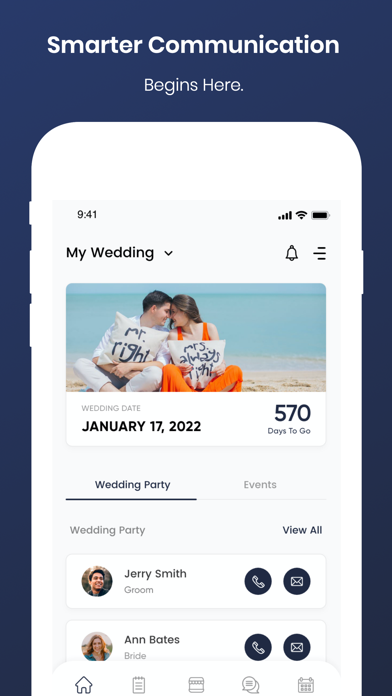 The Groomsmen App Screenshot