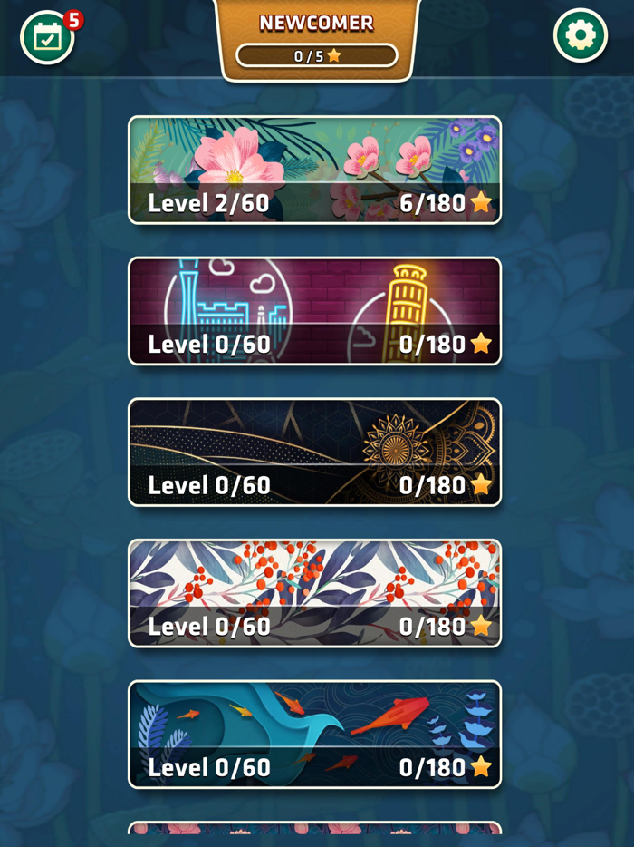 Mahjong Blossom Board Games