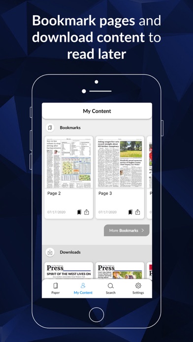 The Dickinson Press E-paper Screenshot