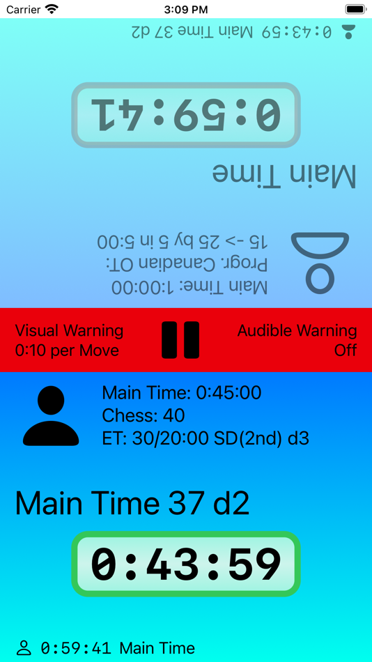 #6. Game Clock (Chess, Go, Shogi) (iOS) 由: Christian Boehringer