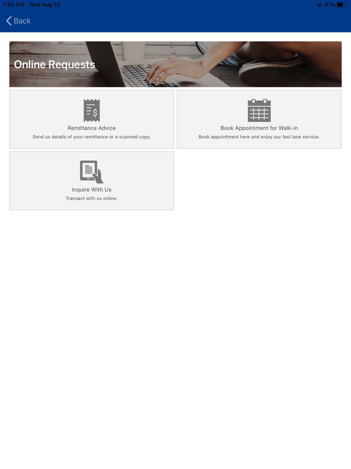 Filinvest Service Desk Mobile