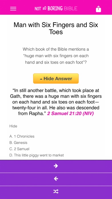 Not So Boring Bible Screenshot