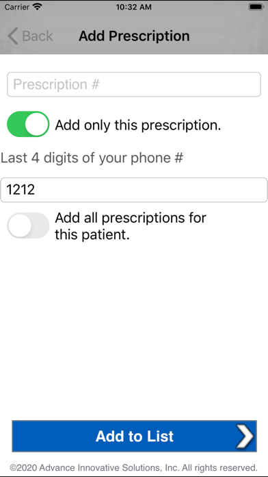 True Health Pharmacy Screenshot