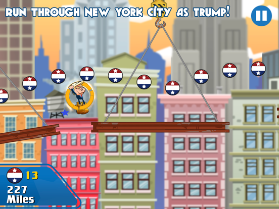 Presidents Run iPad screenshot 1 - Games app