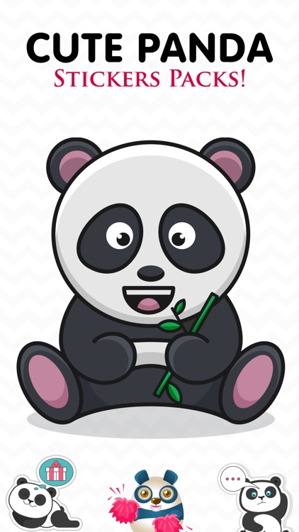 Cute Panda Stickers Pack!
