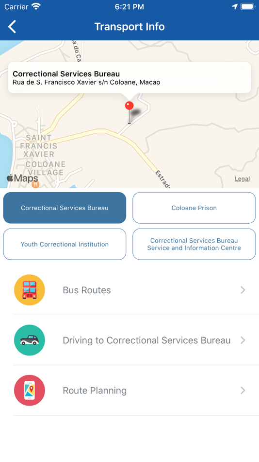 #3. Correctional Services Bureau (iOS) 由: 澳門特別行政區政府懲教管理局