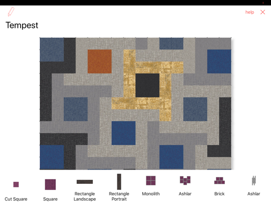 Shaw Contract Floor Designer iPad screenshot 3 - Business app