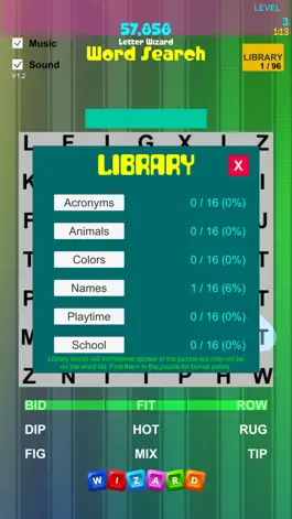 Game screenshot Letter Wizard Search Jr apk